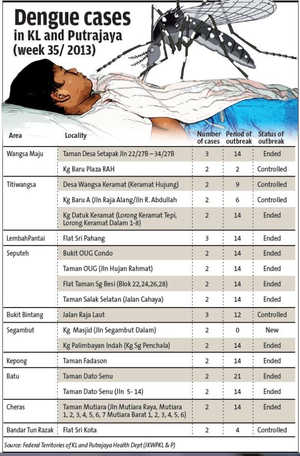 Klang Valley's rapid increase in dengue cases raises alarm Malaysia